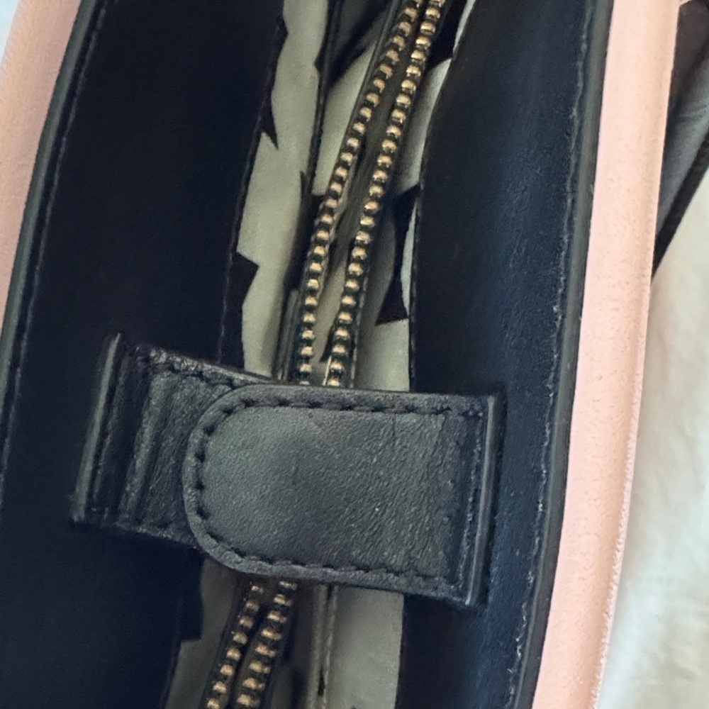 Kate Spade Catherine Street Wensley Blush and Black Satchel Tote handbag - Picture 12 of 15